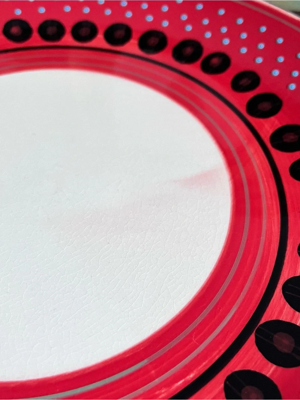 West Elm Potters Workshop Red Dinner Plate 11”